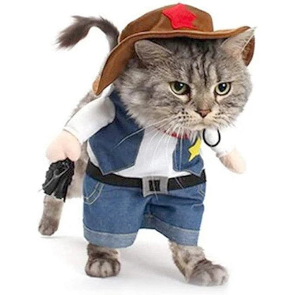Personalized Funny Dog Cat Cosplay Halloween Costume,W-L-591