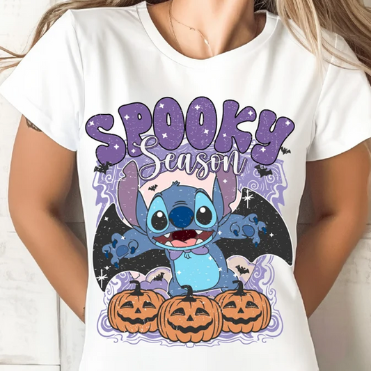 Cute Stitch Spooky Season Halloween Gift T-Shirt,Crewneck,Hoodie,TS-CT-786