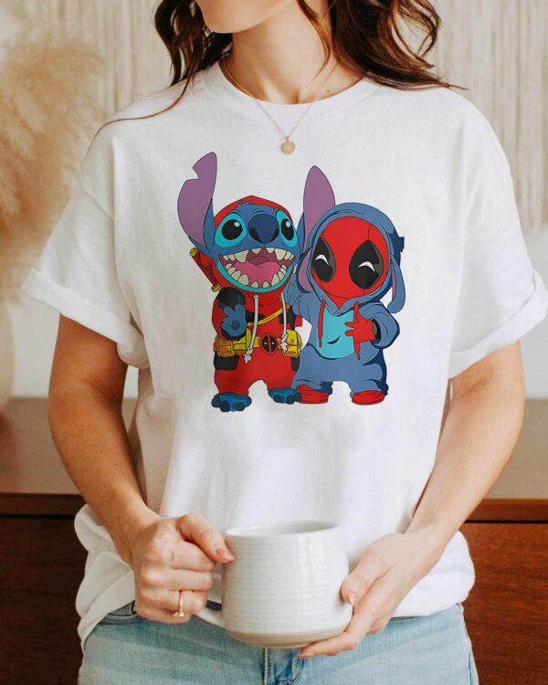 Cute Stitch Deadpool T-shirt,Crewneck,Hoodie,TS-CT-744